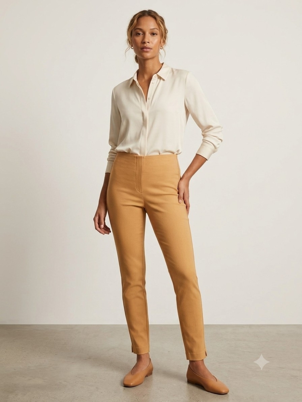 Crosby Slim-fit Ankle-Length Dress Pants